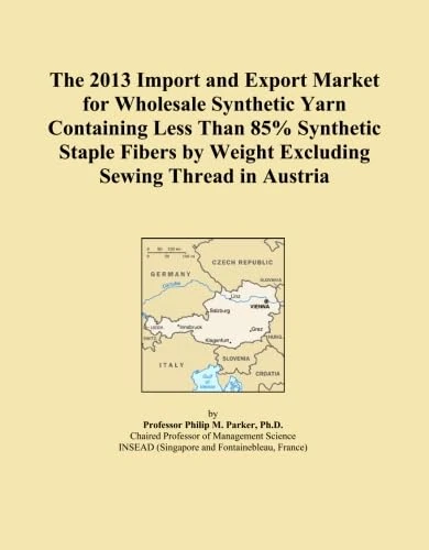 The 2013 Import and Export Market for Wholesale Synthetic Yarn Containing Less Than 85% Synthetic Staple Fibers by Weight Excluding Sewing Thread in Austria