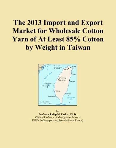 The 2013 Import and Export Market for Wholesale Cotton Yarn of At Least 85% Cotton by Weight in Taiwan