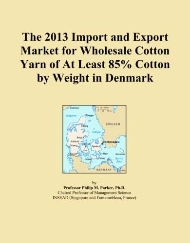 The 2013 Import and Export Market for Wholesale Cotton Yarn of At Least 85% Cotton by Weight in Denmark
