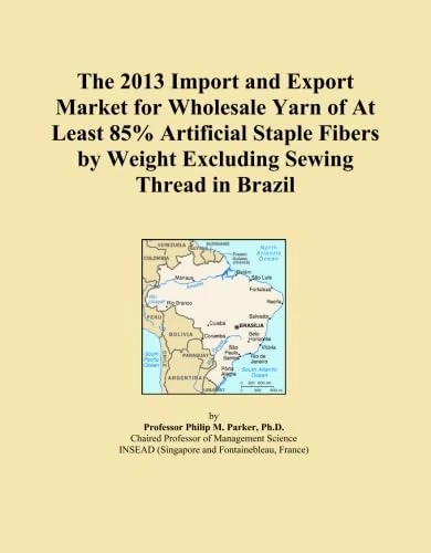 The 2013 Import and Export Market for Wholesale Yarn of At Least 85% Artificial Staple Fibers by Weight Excluding Sewing Thread in Brazil