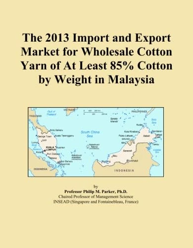 The 2013 Import and Export Market for Wholesale Cotton Yarn of At Least 85% Cotton by Weight in Malaysia