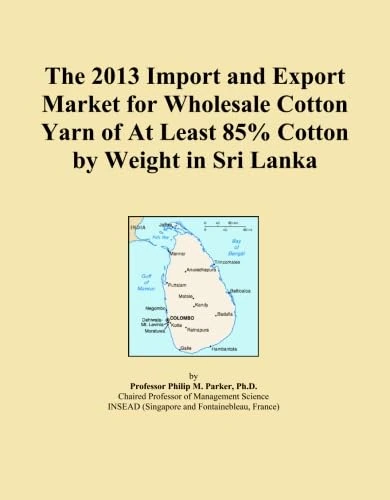 The 2013 Import and Export Market for Wholesale Cotton Yarn of At Least 85% Cotton by Weight in Sri Lanka