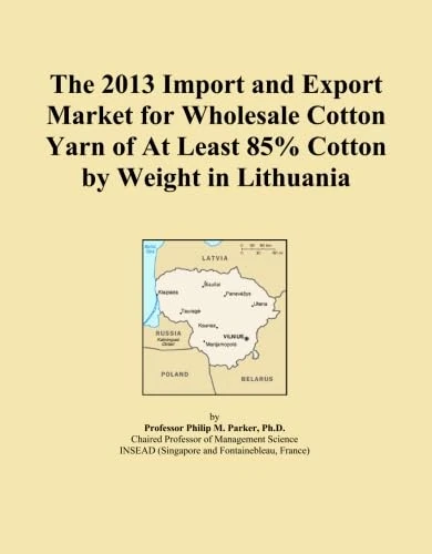The 2013 Import and Export Market for Wholesale Cotton Yarn of At Least 85% Cotton by Weight in Lithuania