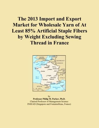 The 2013 Import and Export Market for Wholesale Yarn of At Least 85% Artificial Staple Fibers by Weight Excluding Sewing Thread in France
