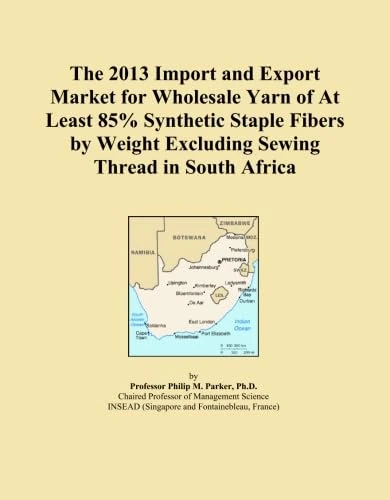 The 2013 Import and Export Market for Wholesale Yarn of At Least 85% Synthetic Staple Fibers by Weight Excluding Sewing Thread in South Africa