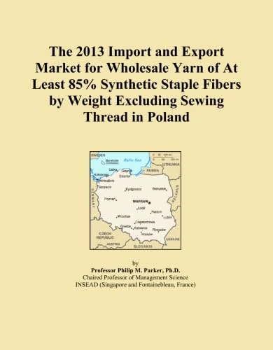 The 2013 Import and Export Market for Wholesale Yarn of At Least 85% Synthetic Staple Fibers by Weight Excluding Sewing Thread in Poland