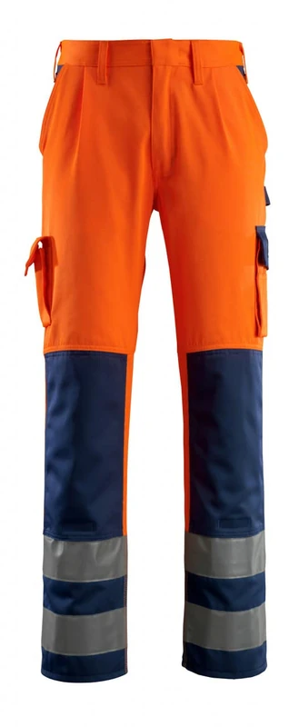 Mascot 07179-860-141-90C58 Size L90cm/C58 "Olinda" Trousers - Orange/Marine Blue
