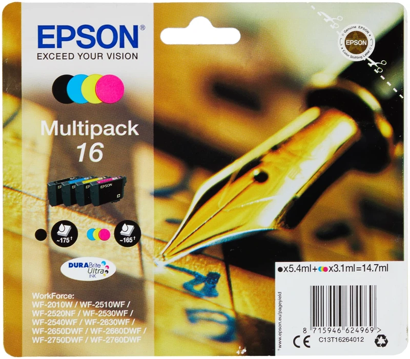 Epson Original 16 Series Pen and Crossword Multipac