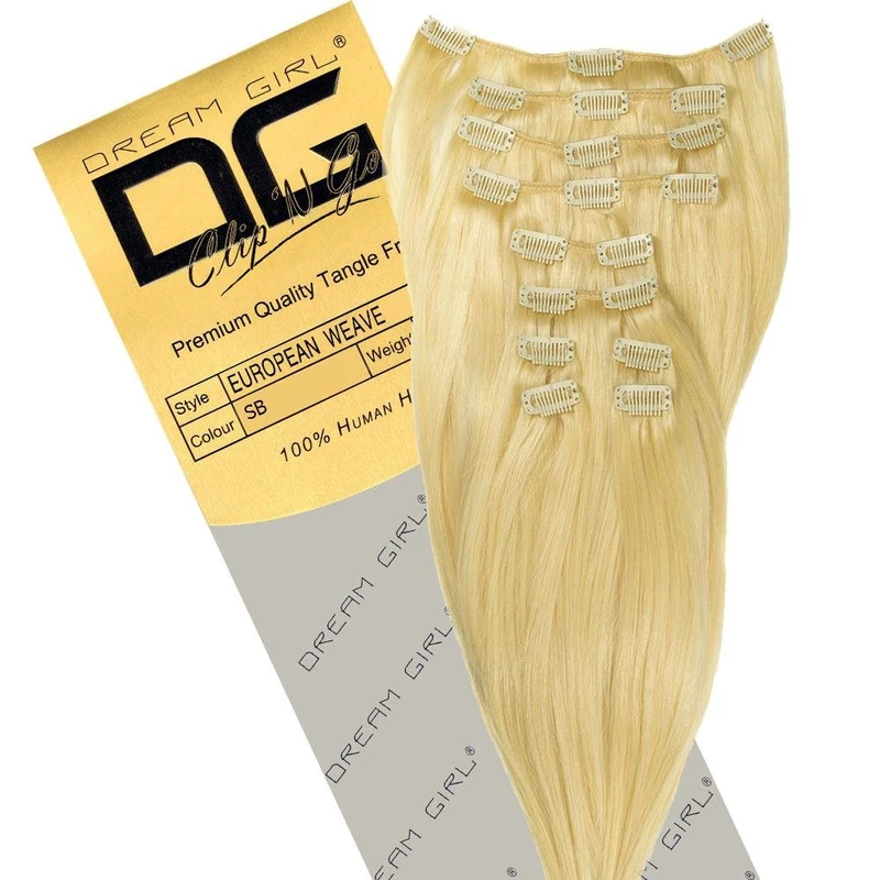 Dream Girl 18 inch Colour SB Clip On Hair Extensions