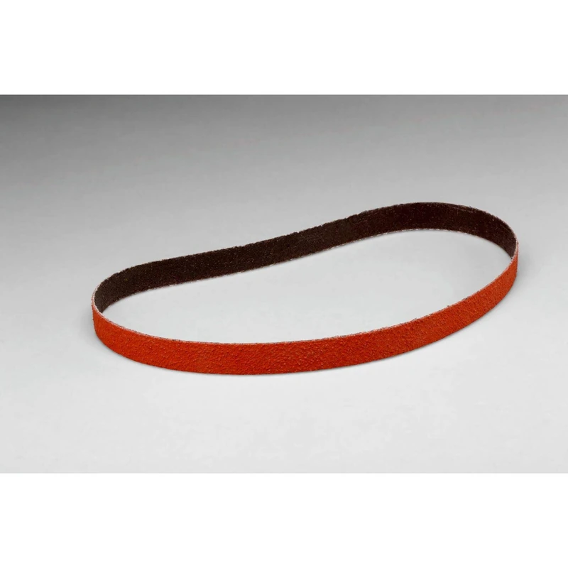 3M(TM) Cloth Belt 777F, Ceramic Grain, Wet/Dry, 3/4" Width x 18" Length, 80 Grit, Orange (Pack of 200)