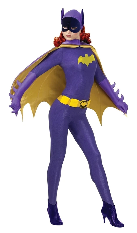 Rubie's Official Ladies Batgirl Grand Heritage Costume Batman - Large, Blue,887211