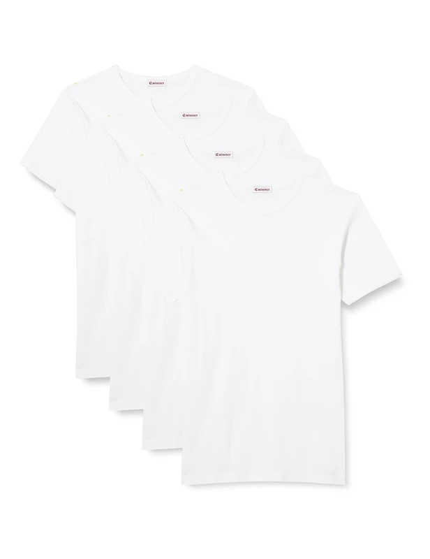 Eminence Men's Promo Classiques Vest, White (Blanc/Blanc/Blanc/Blanc 0001), XX-Large (Size: 6) (Pack of 4)