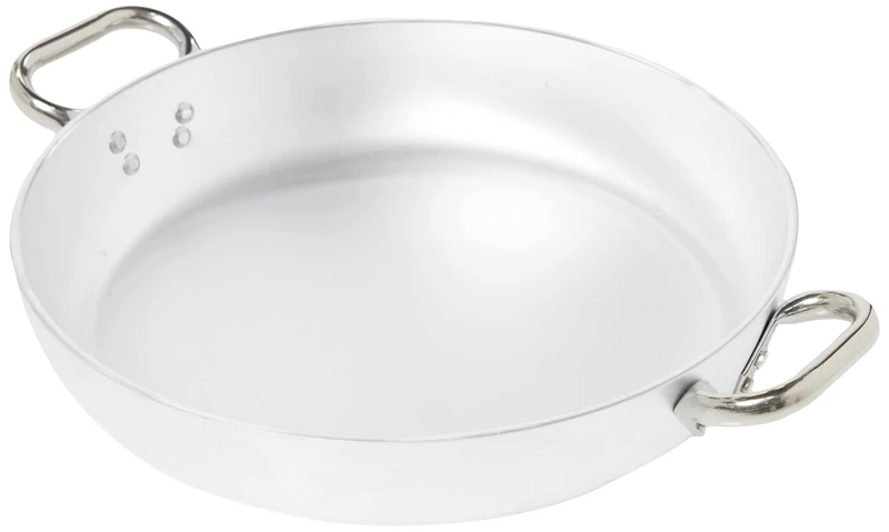 Pentole Agnelli ALMR111036 Radiant Pan, Professional Aluminum 5 mm, 36 cm