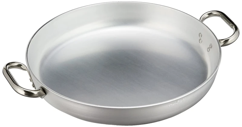 Pentole Agnelli ALMR110332 Radiant Pan, Professional Aluminum 5 mm, 45 cm