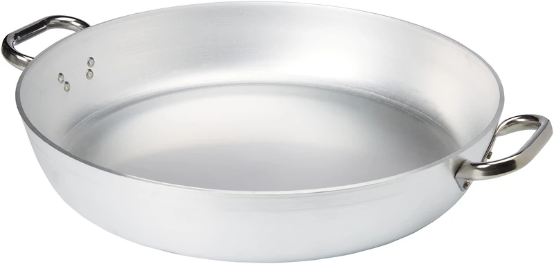 Pentole Agnelli ALMR111050 Radiant Pan, Professional Aluminum 5 mm, 50 cm