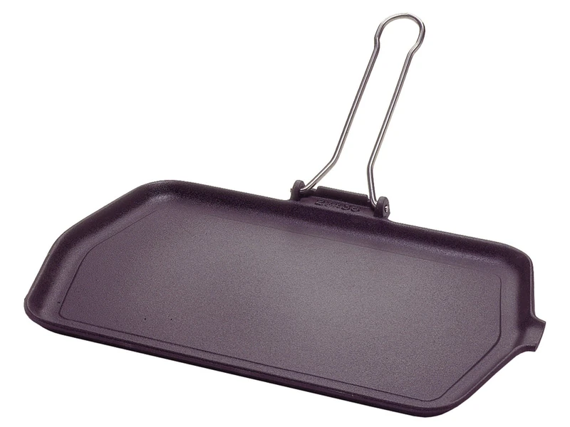 Ilsa Marinella Rectangular Grill pan Made of Rust-Proof cast Iron, 36 x 23 cm