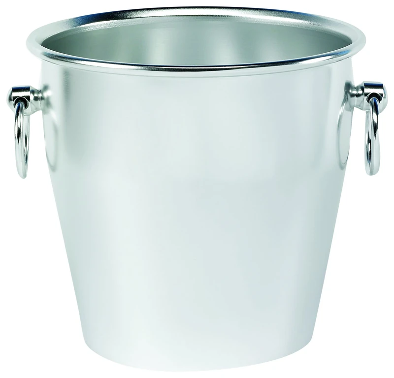 Pentole Agnelli Buffet Anodized Smooth Heavy Champagne Bucket, Colour - Silver