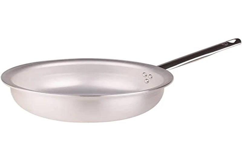 Pentole Agnelli Aluminium Professional 5 Mm. Radiant Curved Saute Pan With 1 Handle, Diameter 36 Cm.