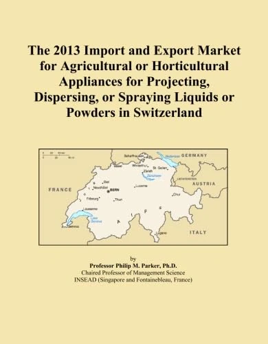 The 2013 Import and Export Market for Agricultural or Horticultural Appliances for Projecting, Dispersing, or Spraying Liquids or Powders in Switzerland