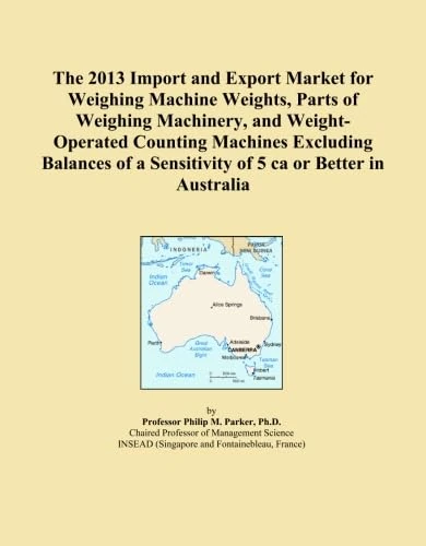 The 2013 Import and Export Market for Weighing Machine Weights, Parts of Weighing Machinery, and Weight-Operated Counting Machines Excluding Balances of a Sensitivity of 5 ca or Better in Australia