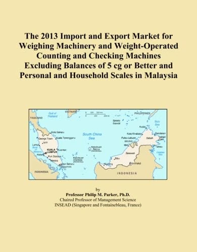 The 2013 Import and Export Market for Weighing Machinery and Weight-Operated Counting and Checking Machines Excluding Balances of 5 cg or Better and Personal and Household Scales in Malaysia