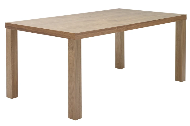 TemaHome Wood Honeycomb Panel Multi-Square Legs 180 cm with Walnut Veneer, 180 x 80 x 72 cm, Brown