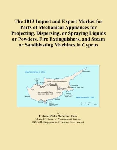 The 2013 Import and Export Market for Parts of Mechanical Appliances for Projecting, Dispersing, or Spraying Liquids or Powders, Fire Extinguishers, and Steam or Sandblasting Machines in Cyprus