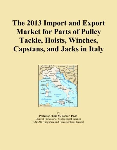 The 2013 Import and Export Market for Parts of Pulley Tackle, Hoists, Winches, Capstans, and Jacks in Italy