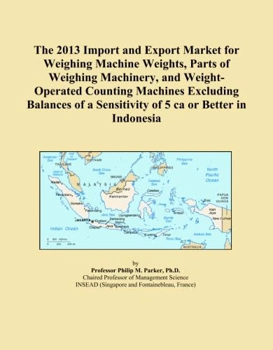 The 2013 Import and Export Market for Weighing Machine Weights, Parts of Weighing Machinery, and Weight-Operated Counting Machines Excluding Balances of a Sensitivity of 5 ca or Better in Indonesia