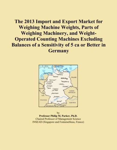 The 2013 Import and Export Market for Weighing Machine Weights, Parts of Weighing Machinery, and Weight-Operated Counting Machines Excluding Balances of a Sensitivity of 5 ca or Better in Germany