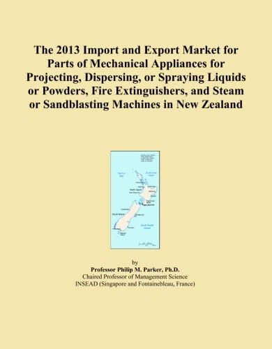 The 2013 Import and Export Market for Parts of Mechanical Appliances for Projecting, Dispersing, or Spraying Liquids or Powders, Fire Extinguishers, and Steam or Sandblasting Machines in New Zealand