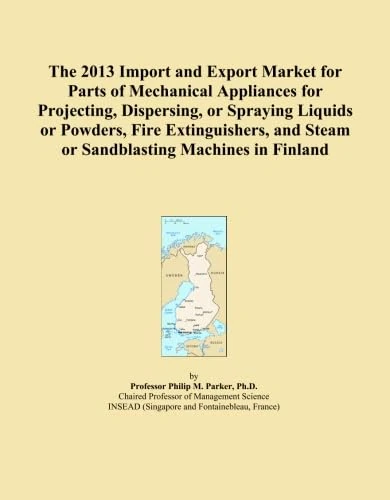 The 2013 Import and Export Market for Parts of Mechanical Appliances for Projecting, Dispersing, or Spraying Liquids or Powders, Fire Extinguishers, and Steam or Sandblasting Machines in Finland