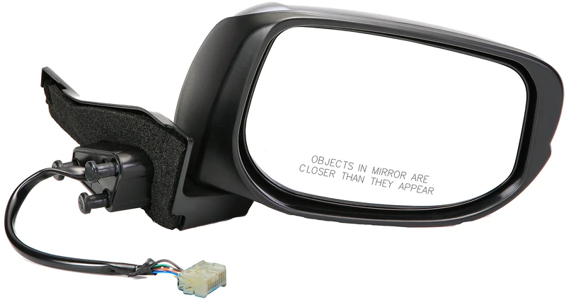 Dorman 955-1597 Passenger Side Power Door Mirror - Heated/Folding with Signal for Select Honda Models, Black