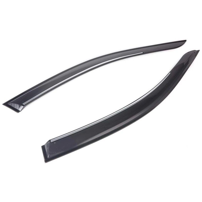 ClimAir Wind Deflector Black Compatible with Vauxhall Astra H 5 Door/Estate 2004-2009