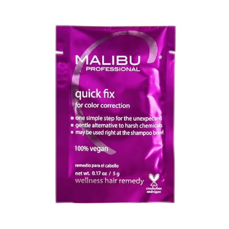 Malibu Color Correction Natural Wellness Treatment 5g Sachet - 1st step to colour success - Image 1
