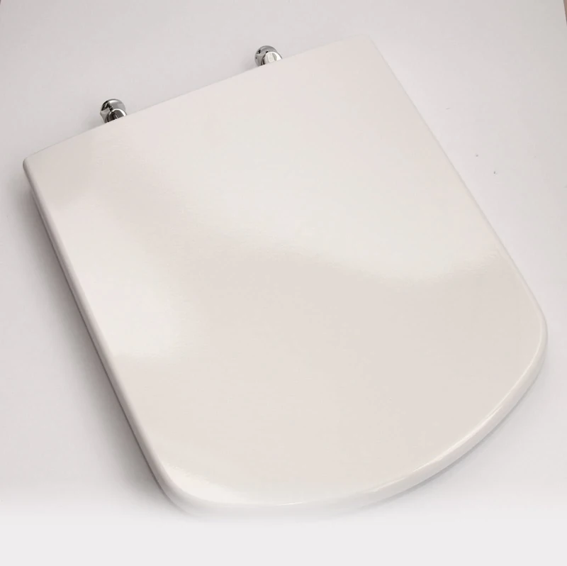 Roca 801511004 Replacement WC Toilet Seat with Standard Hinges, Compatible with Dama Senso, White, 42.5 x 36 x 2.51 cm