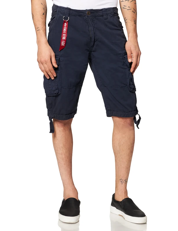 aplha industries Men's Jet Short Bermuda Shorts, rep.blue, 32