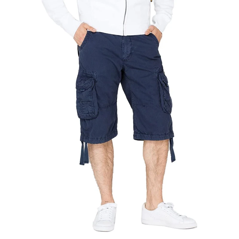 aplha industries Men's Jet Short Bermuda Shorts, rep.blue, 34