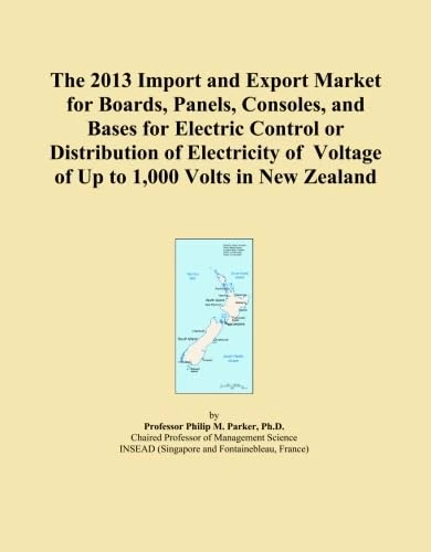 The 2013 Import and Export Market for Boards, Panels, Consoles, and Bases for Electric Control or Distribution of Electricity of Voltage of Up to 1,000 Volts in New Zealand