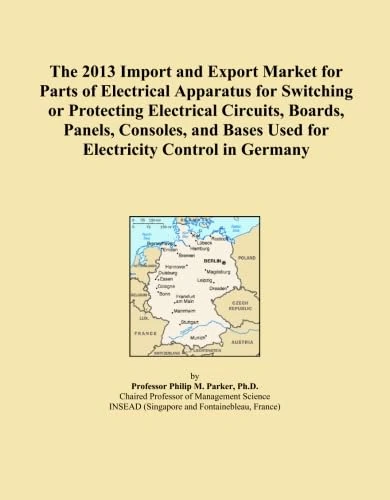 The 2013 Import and Export Market for Parts of Electrical Apparatus for Switching or Protecting Electrical Circuits, Boards, Panels, Consoles, and Bases Used for Electricity Control in Germany