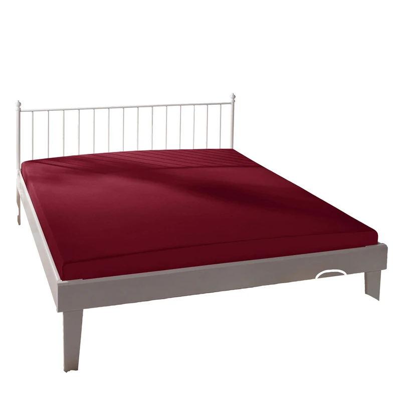 Bassetti Fitted Sheet, Bordeaux, 140 x 200 cm, 160 x 220 cm