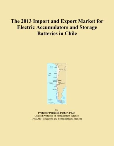 2013 Import Export Market Electric Accumulators Storage Batteries Chile