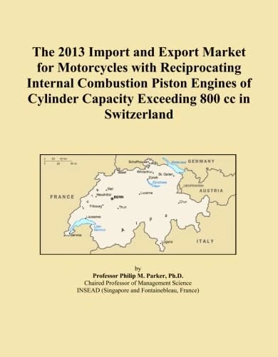 The 2013 Import and Export Market for Motorcycles with Reciprocating Internal Combustion Piston Engines of Cylinder Capacity Exceeding 800 cc in Switzerland