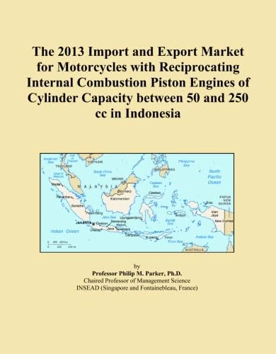 The 2013 Import and Export Market for Motorcycles with Reciprocating Internal Combustion Piston Engines of Cylinder Capacity between 50 and 250 cc in Indonesia