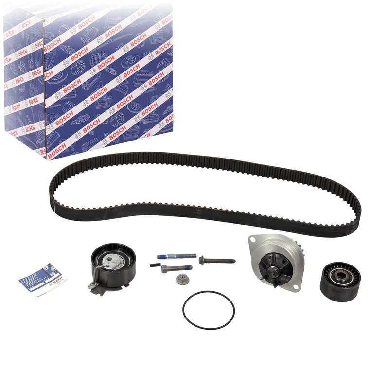 BOSCH Timing Cam Belt Kit + Water Pump Fits Citroen C4 C3 C2 Peugeot 1.6L 2000-