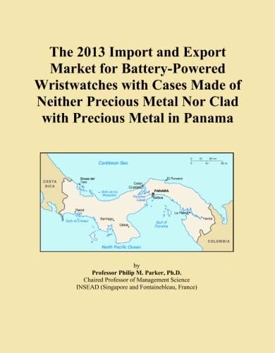 The 2013 Import and Export Market for Battery-Powered Wristwatches with Cases Made of Neither Precious Metal Nor Clad with Precious Metal in Panama
