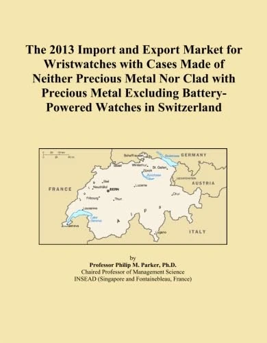 The 2013 Import and Export Market for Wristwatches with Cases Made of Neither Precious Metal Nor Clad with Precious Metal Excluding Battery-Powered Watches in Switzerland