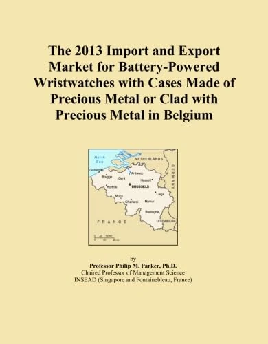 The 2013 Import and Export Market for Battery-Powered Wristwatches with Cases Made of Precious Metal or Clad with Precious Metal in Belgium