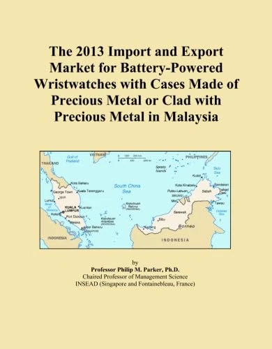 The 2013 Import and Export Market for Battery-Powered Wristwatches with Cases Made of Precious Metal or Clad with Precious Metal in Malaysia