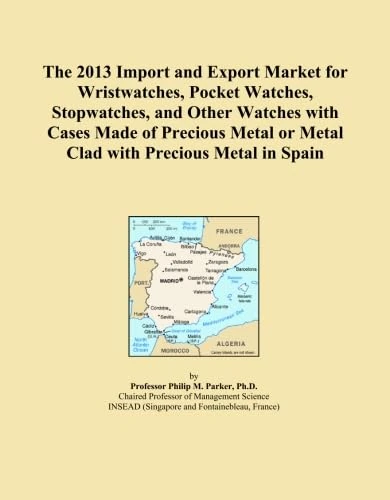 The 2013 Import and Export Market for Wristwatches, Pocket Watches, Stopwatches, and Other Watches with Cases Made of Precious Metal or Metal Clad with Precious Metal in Spain - Image 1